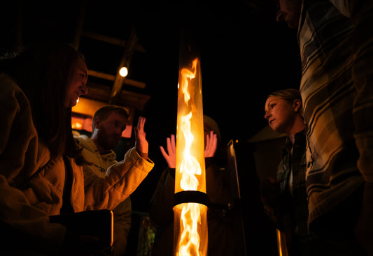 Real Flames, No Smoke: The Case for Wood Pellet Fire on Your Patio