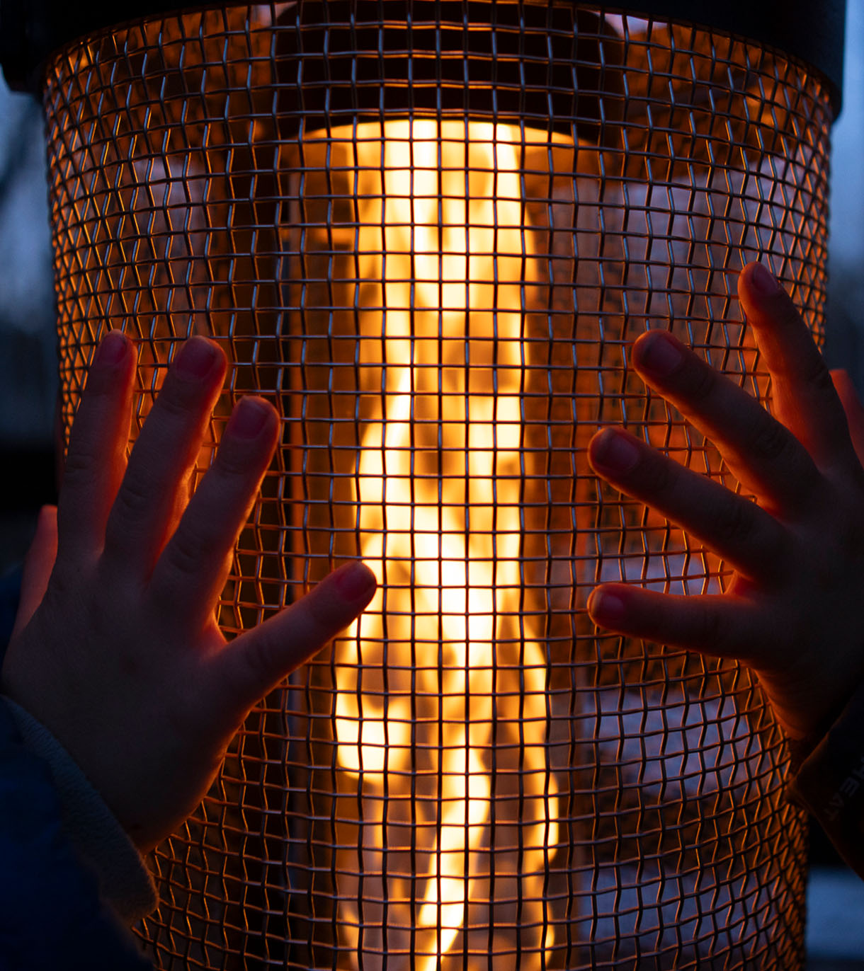 Patiofyre Metro Jetlamp with Full Safety Cage Close Up